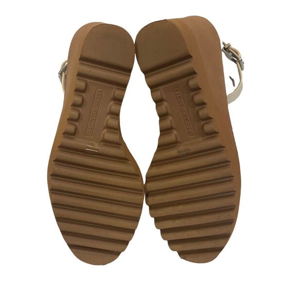 Vince Camuto Gretam Wedge Platform Beige Shoes, Size 9M NWOB - Picture 3 of 9